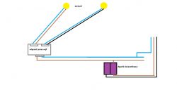 Odcięcie fazy z przewodu, łącznik i moduł WiFi pod żarówkę
