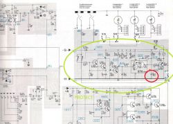 Dual CV-1600 - tylko wejście monitor działa, pozostałe trzeszczą, przekaźnik psikusy