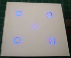 HomeMate Wi-Fi + Bluetooth Smart 4 Gang Touch Switch HomeMate Wi-Fi + Bluetooth Smart 4 Gang Touch Switch