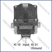 VW GOLF 3 - PADNIĘTY MODUŁ CEWKI (CEWKOMODUŁ) CZY HALL