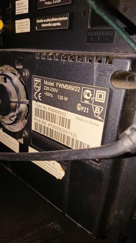 Podłączenie wieży do TV - Wieża Philips FWM589/22 do TV Samsung UE43RU7022K