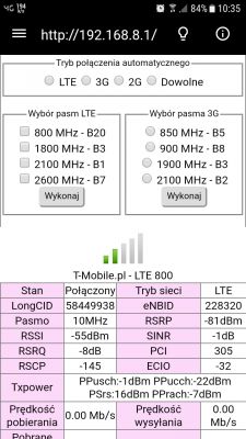 Choosing the Best ANTENA LTE for Huawei B525 Router - T-Mobile Network, Speeds & MIMO 800-2170MHz