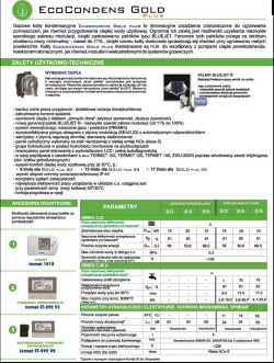 Różnice w kotłach kondensacyjnych Termet Ecocondens Silver, Gold Plus i Crystal