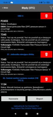 Vw passat b6 2009r 1.6 tdi blu - Mruga swieca żarowa i świeci silnik