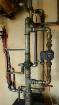 Improvement of the old type central heating boiler in Olsztyn Improvement of the old type central heating boiler in Olsztyn
