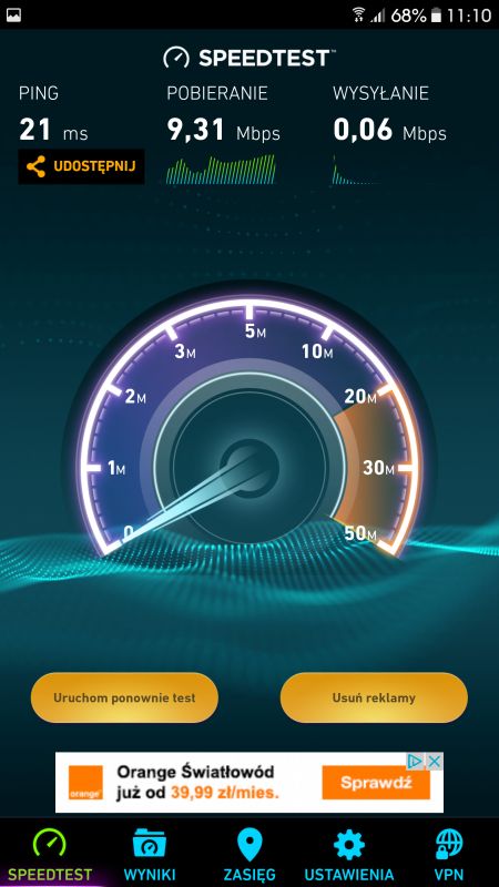 Niska prędkość internetu T-mobile do 20 Mb/s na routerze Huawei B525 - co robić?