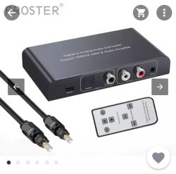 Kabel optyczny na chinch - Przejście kabla optycznego na chinch