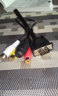 Jak podłączyć laptopa HP Compaq nx6110 do TV Toshiba bez HDMI, aby mieć dźwięk?