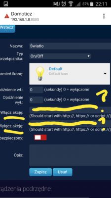 Configuring WiFi Smart Light Switch in Domoticz: Missing Enable Action Info Configuring WiFi Smart Light Switch in Domoticz: Missing Enable Action Info