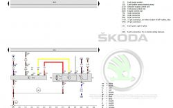 Schemat podłączenia sterownika pompy paliwa do VW Passat B6, numer sterownika 3C0 906 093