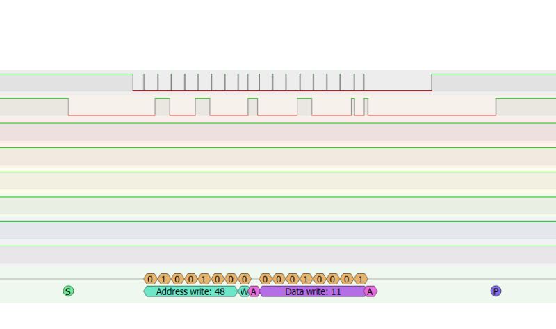 Simple clock on PIC12F683 - three pins, two I2C buses - DS1307 + FD650