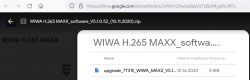 WIWA MAXX New firmware - I would be grateful for the information