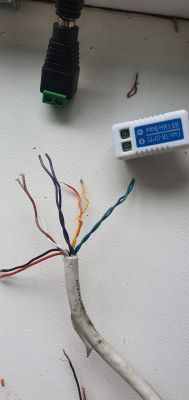 Jak podlaczyć kamere z kablem ethernet na wejscie cctv