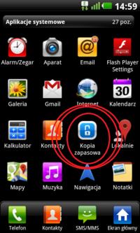 Jak otworzyć plik .SBF z kopii zapasowej LG na Androidzie 4.0 ICS?