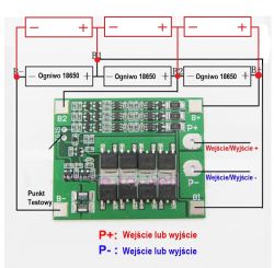 Connecting & Charging 3S2P 18650 Cell Pack with HX-3S-FL25A-A BMS: Balancer, Overload & Discharge
