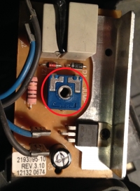 Vacuum cleaner Electrolux ZSC69FD2 - Speed controller 2193995-10 Vacuum cleaner Electrolux ZSC69FD2 - Speed controller 2193995-10