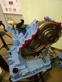 Schemat i opis budowy skrzyni SMG w BMW E60 do projektu studenckiego