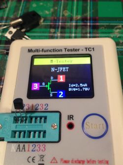 Kolejny, ale jednak nieco inny - Tester elementów elektronicznych TC-1