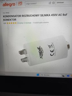 Frania Jaki kondensator 8uF 500V do pralki zamiast UNITRA – trwały zamiennik?