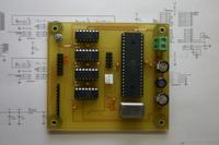 Wskaźnik wysterowania na ośmiu lampach EM84