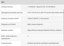 Novus IP5000 - brak zdalnego podglądu przez ivms i aplikacje mobilne