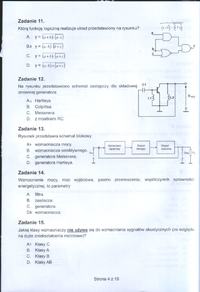 Arkusz egzaminu zawodowego; technik elektronik 2012
