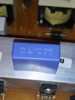 TV Samsung PS50B450B1W Capacitor Pilkor 68n 1250V 384 MMKP WK 09 37