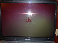 Samsung R60 - Czerwony obraz na LCD