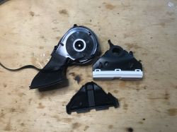 Wnętrze odkurzacza smart/robota sprzątającego z WiFi Medion 13277