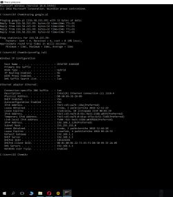 No access to the network even though the Internet is detected (connection to the