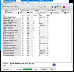 Nowy dysk SEAGATE ST000LM015 "cyka" podczas pracy