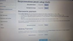 Panel ustawień routera z wyłączoną funkcją Band Steering i włączonym oszczędzaniem energii