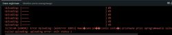 ESP32 OTA Failure: WinError 10053 in Arduino IDE OTA upload error in Arduino IDE with WinError 10053 message on black background
