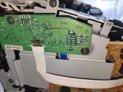 HP Laserjet 1102 - Silnik lasera nie kręci a laser (w kamerz IR) świeci- skad awaria?