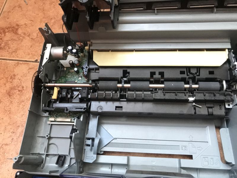 Inside the HP PSC1410 printer, analysis and emulation of firmware from inside on Windows
