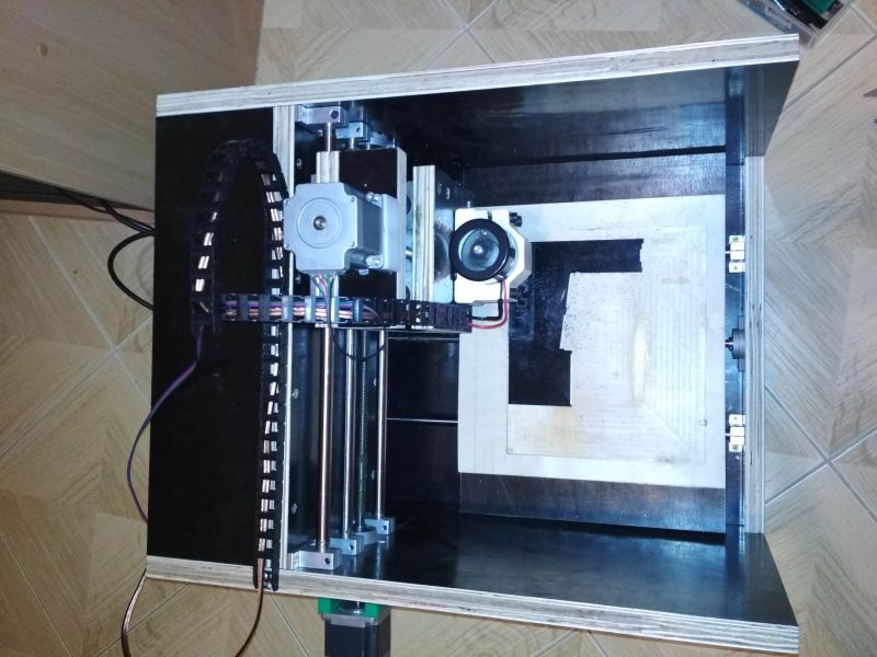 Frezarka CNC - drewniak GRBL, Arduino, Rasp Pi Zero Frezarka CNC - drewniak GRBL, Arduino, Rasp Pi Zero