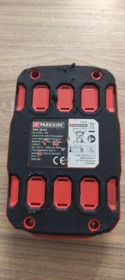 Wkrętarka Parkside PABSP 20-LI B2 - Nowy model, stara bateria, problem po lutowaniu