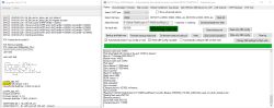 Screenshot of BK7231 Easy UART Flasher tool showing Writing done message