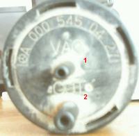 Vito 110 Cdi '99 - Czujnik zaworu podcisnienia turbiny