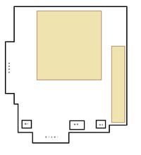 Akustyka małego pokoju z panelami podł. i sufitem podwieszanym