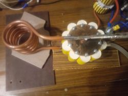 2.5 kW Induction Heater ZVS Circuit with IRFP260, Full Bridge IRFP460, and TC4421/TC4422