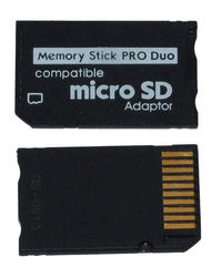Połączenie karty SD do gniazda Memory Stick Pro Duo. Dwa piny?