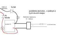 Jak ustabilizować napięcie w Simsonie 6V do zasilania LED?