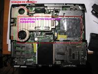 Compaq Presario 2500 - podświetlanie matrycy Compaq Presario 2500 - podświetlanie matrycy