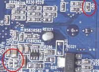 Radeon 9550 Gigabyte - Jakie kondensatory były na karcie?