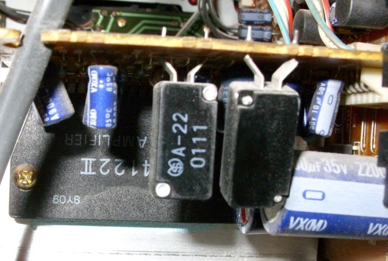 wieża SONY hst-414-2 na STK4122II, cichy prawy kanał