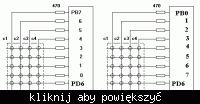 [Atmega128][Bascom] podłączenie klawiatury matrycowej 4x6