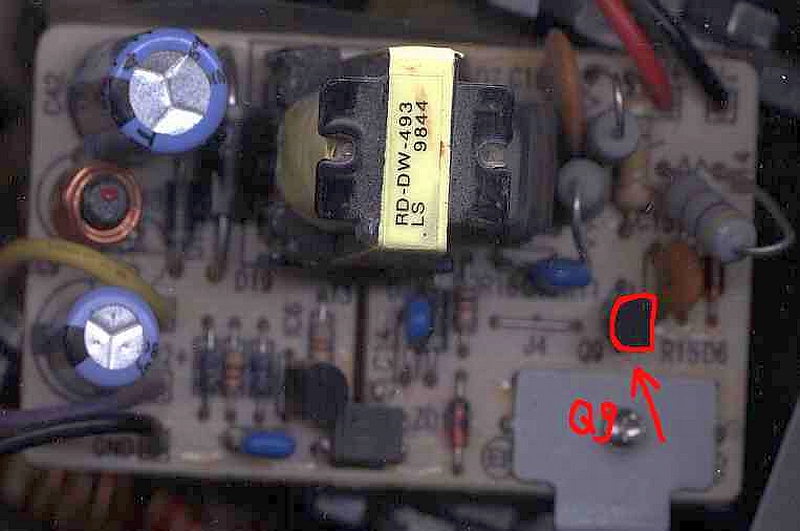 ENlight Corporation model: ATX-723B 230W naprawa przetwornicy.