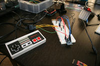 Zabezpieczona pamięć w kontrolerze od NES