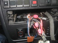 podłączenie radia w Audi A4 1997